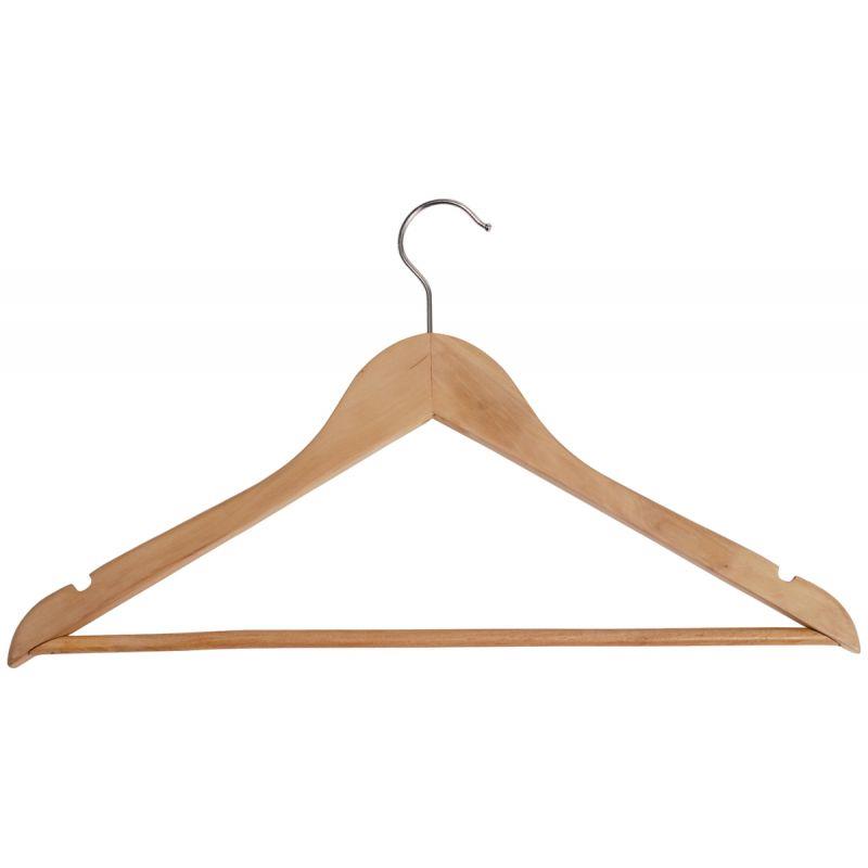 Image de  Lot de 25 cintres classique bois 