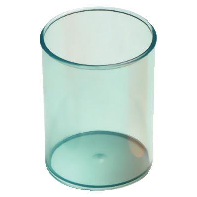 Image de  Pot à crayons FLUOR bleu clair transparent 