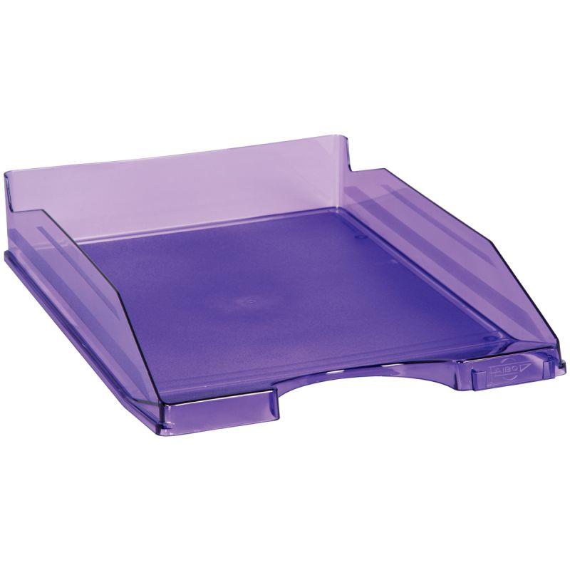 Image de  Corbeille à courrier FLUOR lilas 