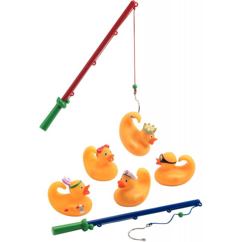 Image de  Boîte de 5 canards + 2 cannes 