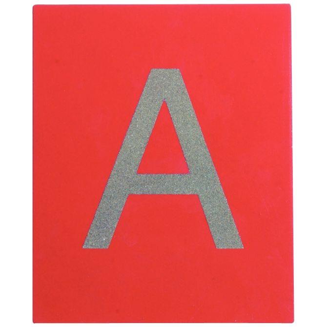 Image de  Lot de 26 lettres 16x13cm relief + boite 