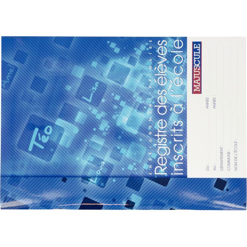 Image de  Registre des élèves inscrits à l''école à la marque Majuscule 