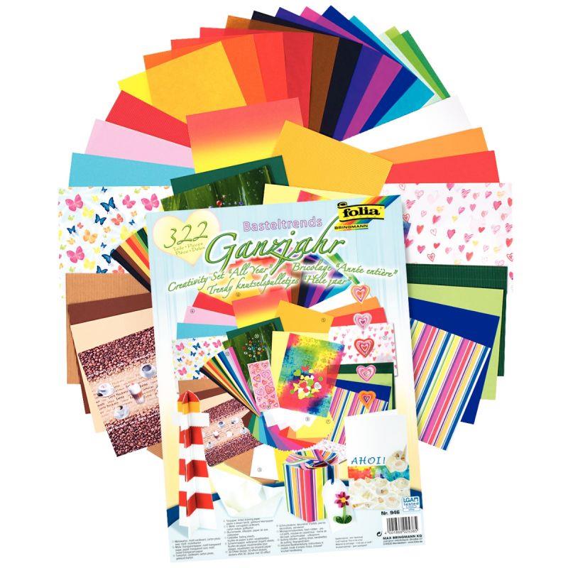 Image de  Set Atelier papier deco assortis 