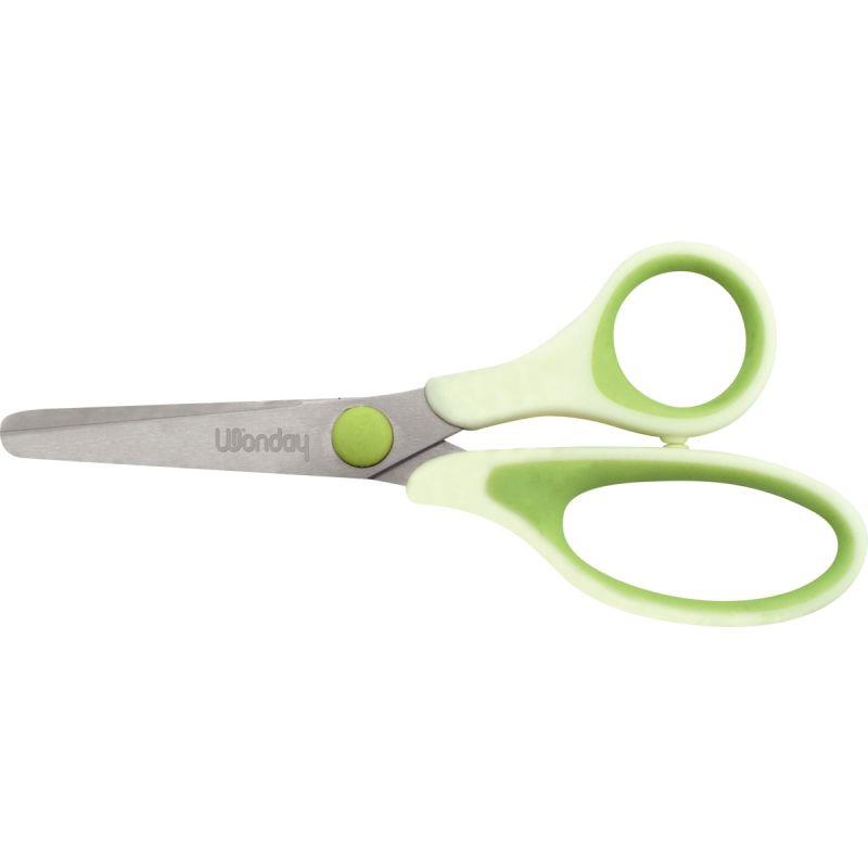 Image de  Ciseaux UNI''VERT bouts ronds 13cm 