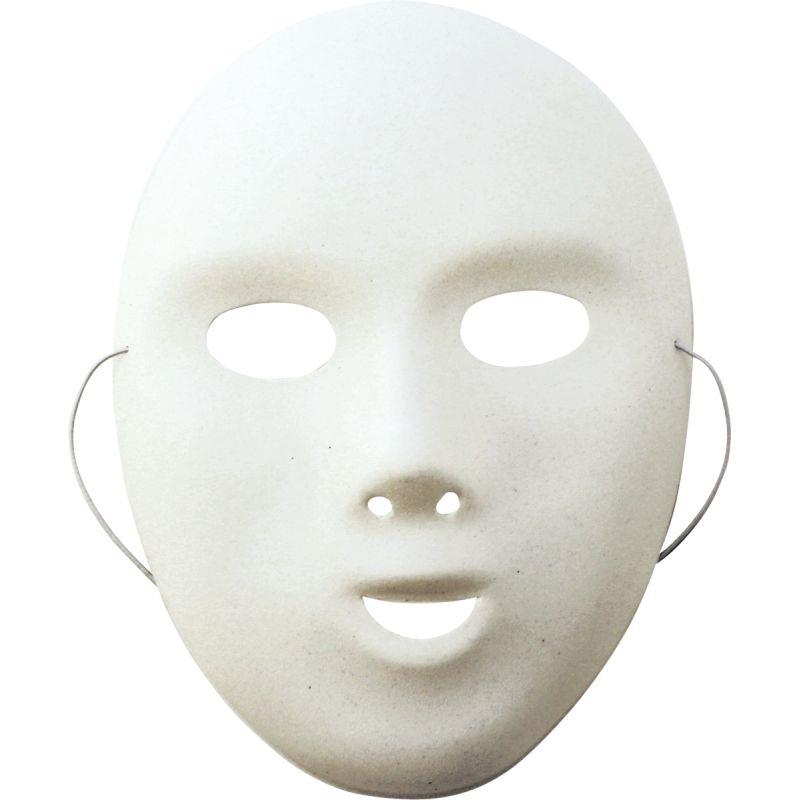 Image de  Lot de 12 masques enfants coloris blanc 