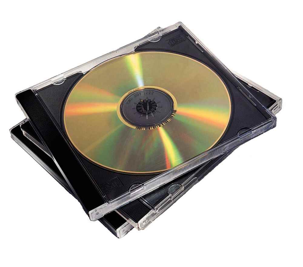 Image de  Lot de 10 boitiers vides standard fond noir pour 1 CD 