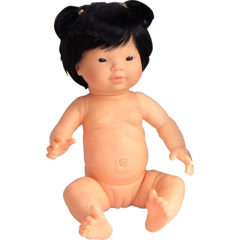 Image de  Poupée fille asiatique avec cheveux 42 cm 