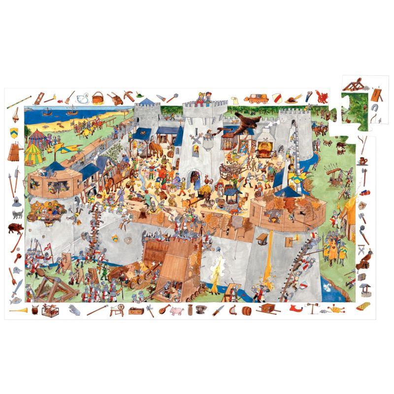 Image de  Puzzle d''observation 100 pièces, le château fort 
