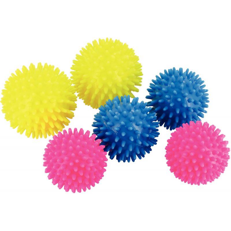 Image de  Lot de 6 balles hérissons diamètres 6, 7 et 8 cm 