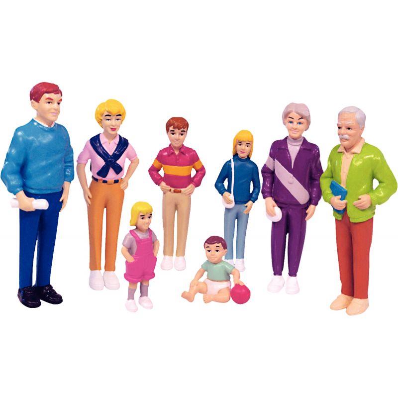 Image de  La famille européenne 8 figurines 