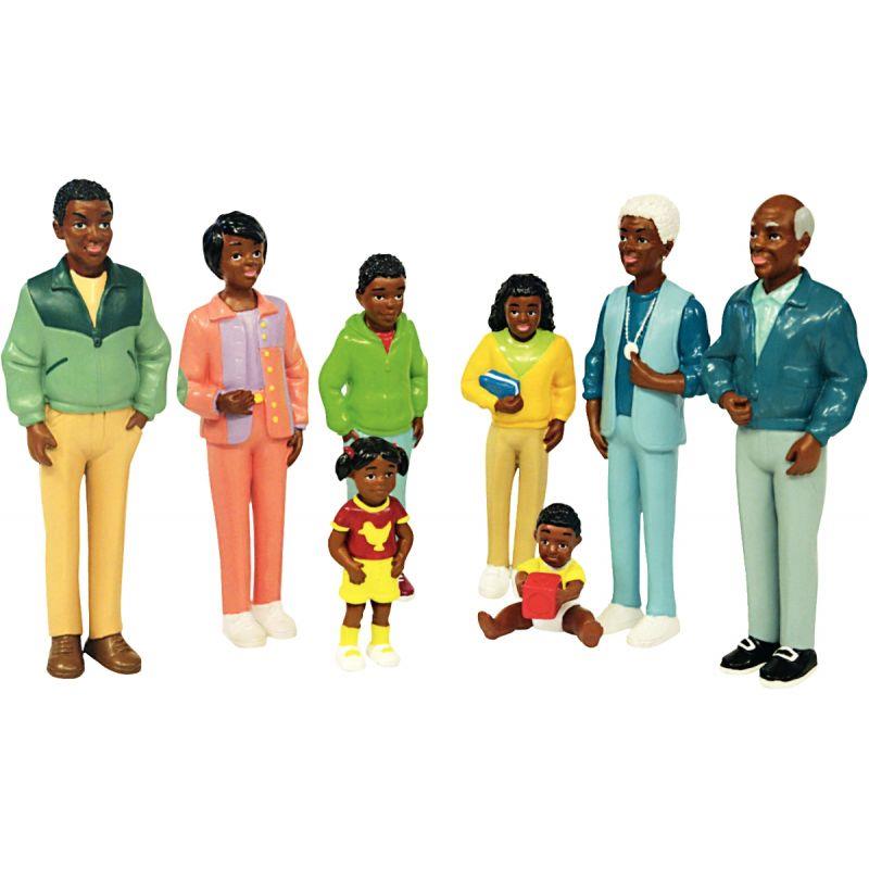 Image de  La famille africaine 8 figurines 
