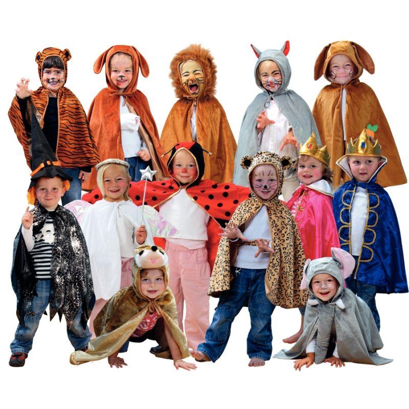 Image de  Assortiment de 13 capes + coiffes 