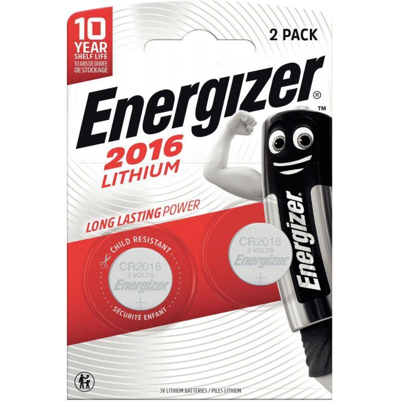 Image de  Blister de 2 pile Lithium 3V CR2016 