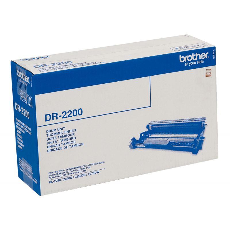 Image de  Brother DR2200 tambour laser noir authentique 