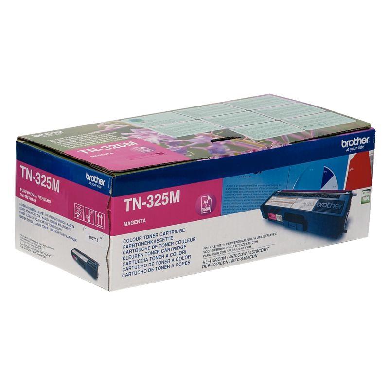 Image de  Brother TN325M toner laser magenta haute capacité authentique 