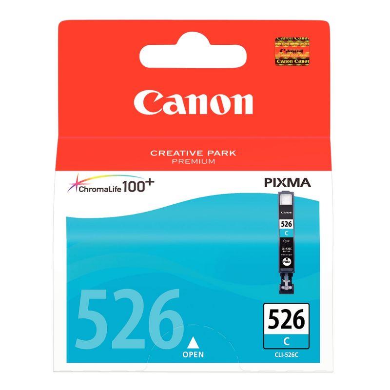 Image de  Canon 526 cartouche jet d''encre cyan authentique (CLI526C) 
