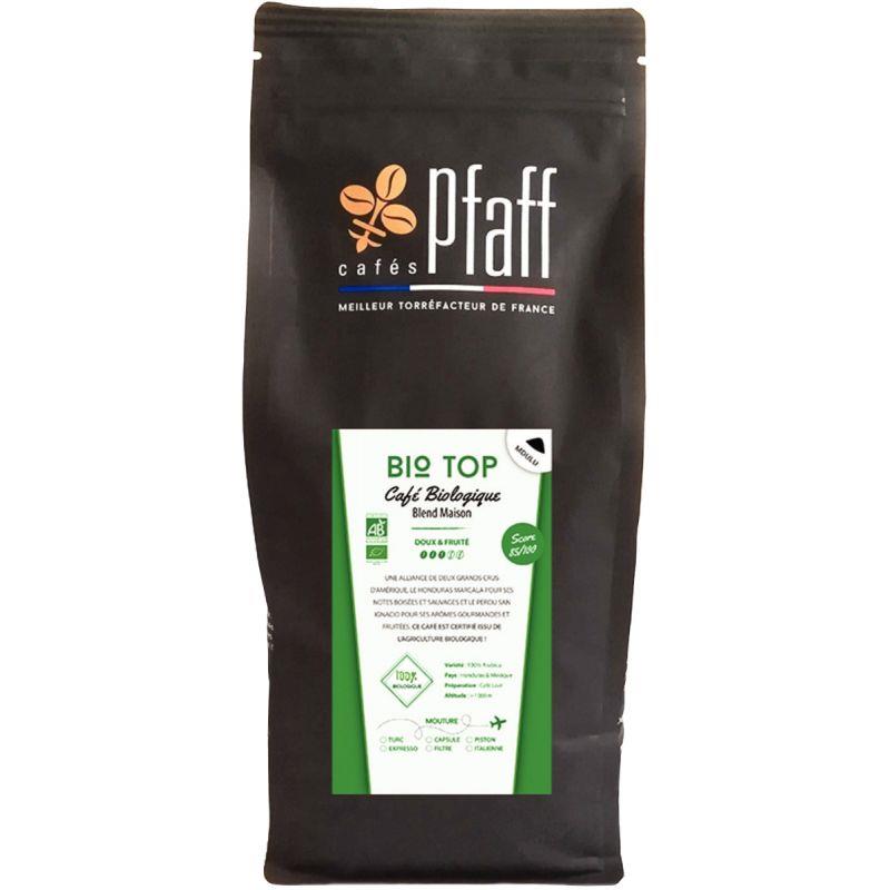 Image de  Paquet de 1kg café moulu BIO TOP 