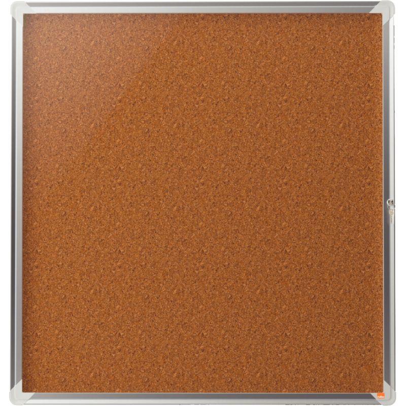 Image de  Vitrine d''intérieur Premium plus fond liège 9 feuilles A4 