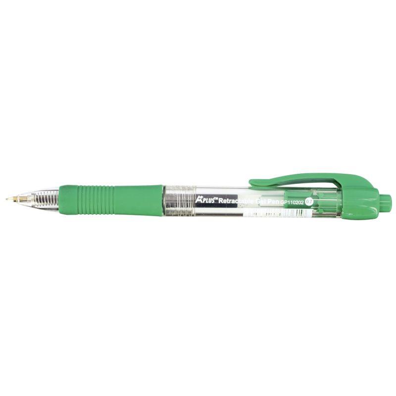 Image de  Stylo gel Gripgel 0,7mm rétractable vert 