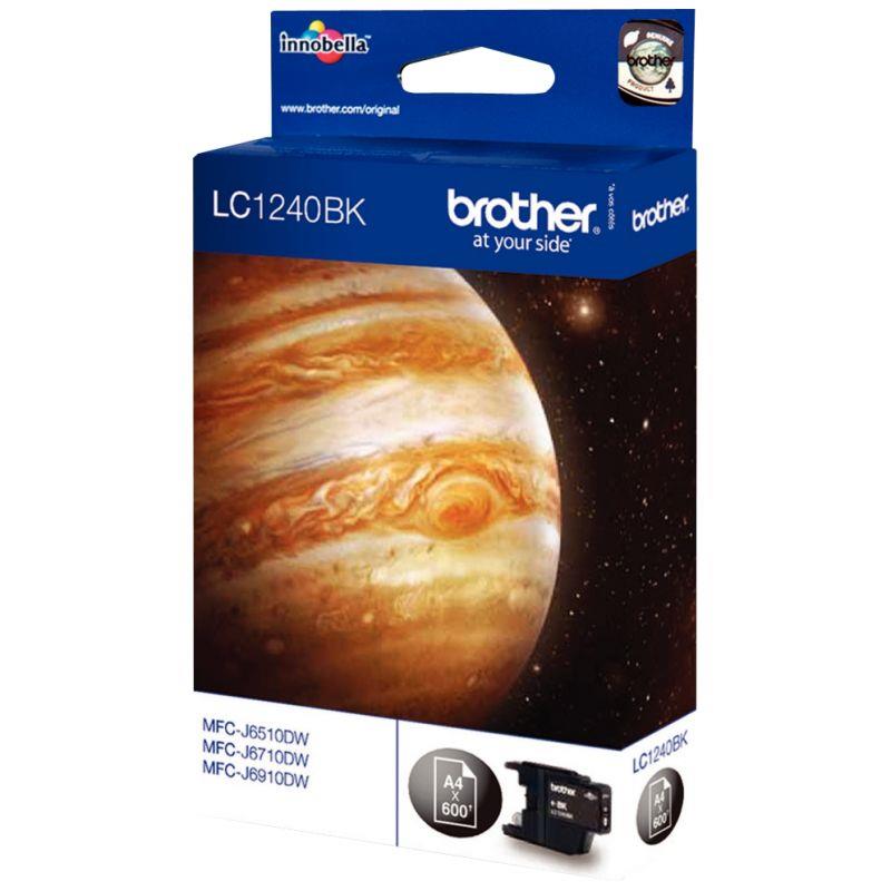 Image de  Brother JUPITER cartouche jet d''encre noire authentique (LC1240BK) 