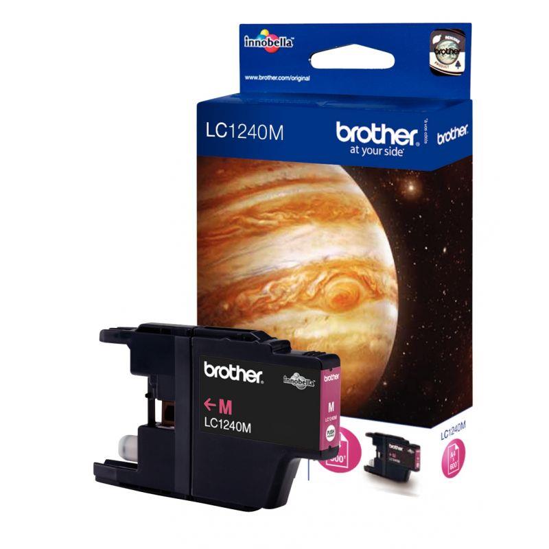 Image de  Brother JUPITER cartouche jet d''encre magenta authentique (LC1240M) 