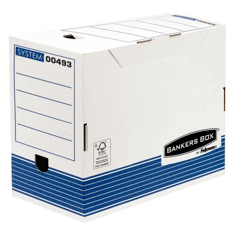 Image de  Paquet de 10 boites d''archives 33x25cm dos 20cm blanches 