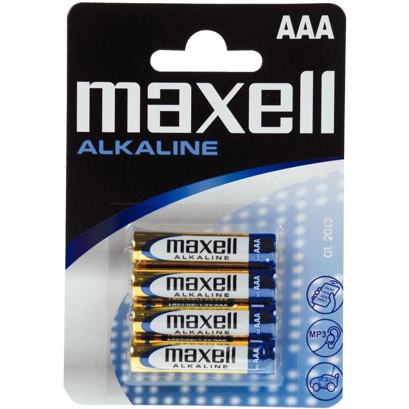 Image de  Blister de 4 Piles Alcalines AAA Budget 