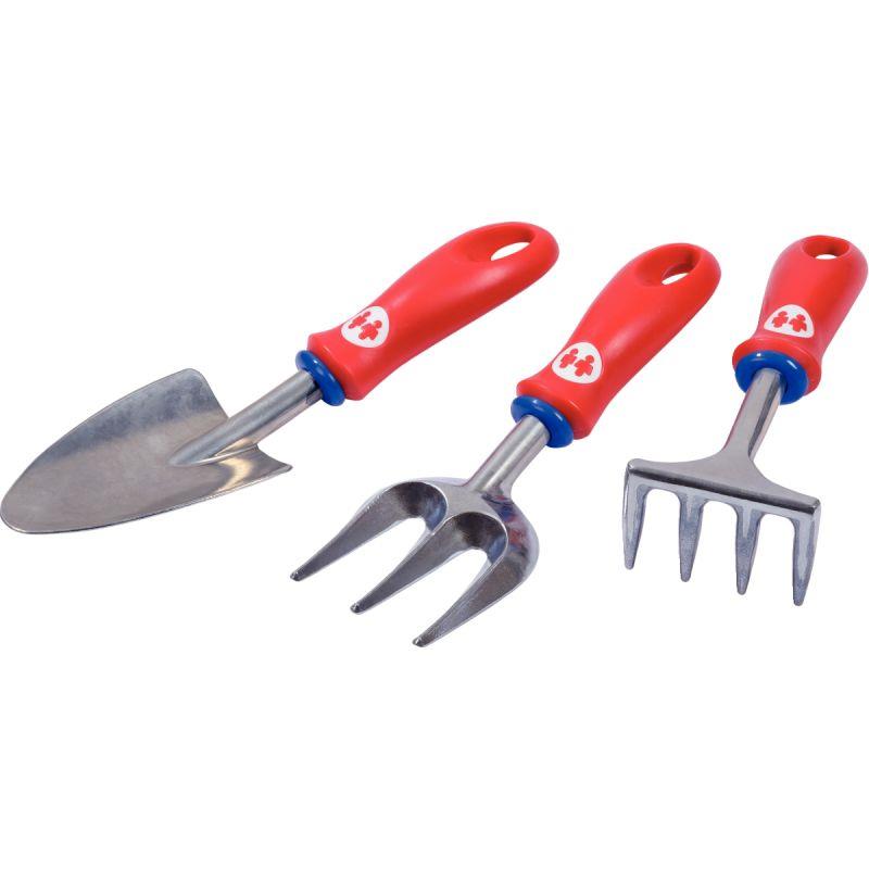 Image de  Lot de 3 outils de jardin à main petit modèle 