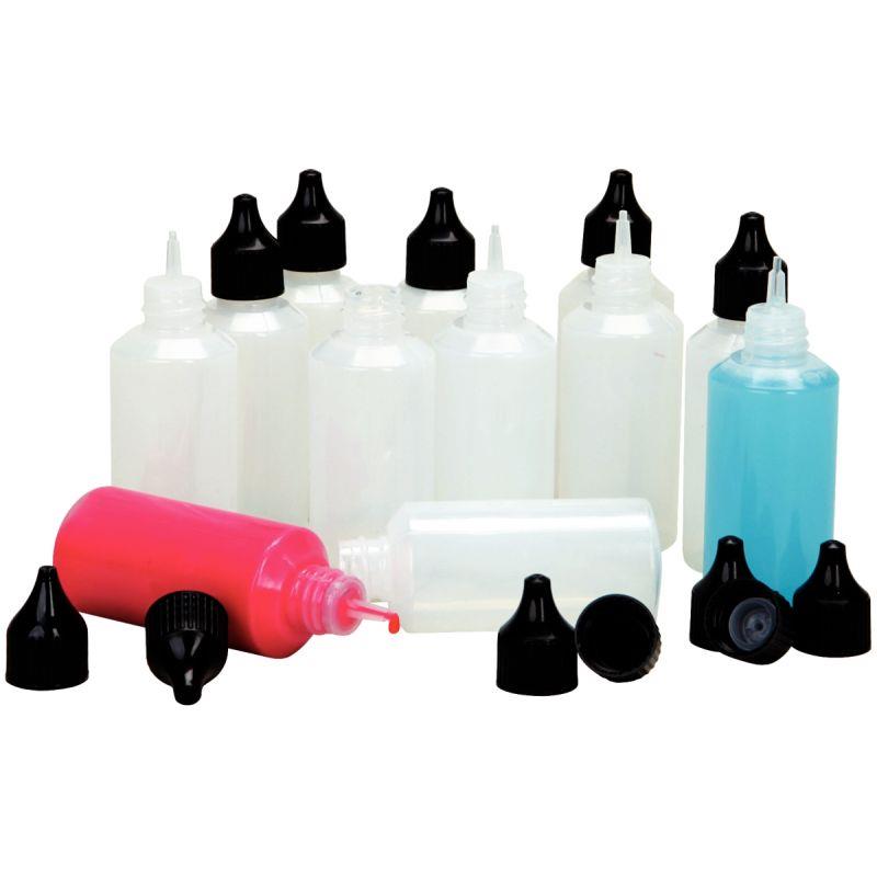 Image de  Lot de 12 Flacons de 60 ml avec embout ultra fin 