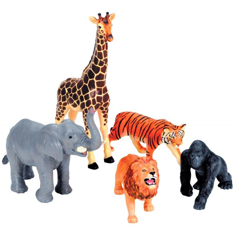 Image de  Lot de 5 Jumbo animaux de la jungle 