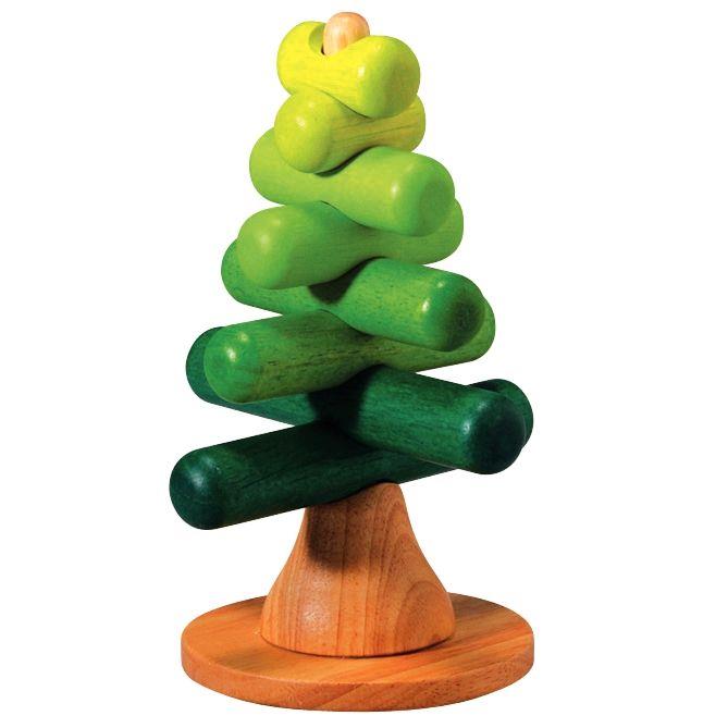 Image de  Arbre à empiler en bois 