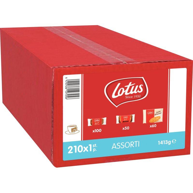 Image de  Carton de 210 biscuits LOTUS assortis 