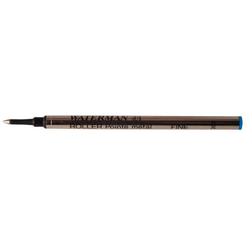 Image de  Recharge roller Waterman pointe fine bleue 