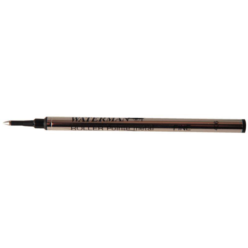 Image de  Recharge roller Waterman pointe fine noire 