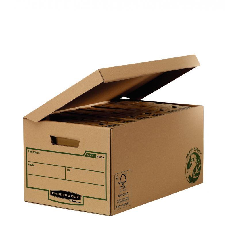 Image de  Paquet de 10 containers avec couvercle écrus 