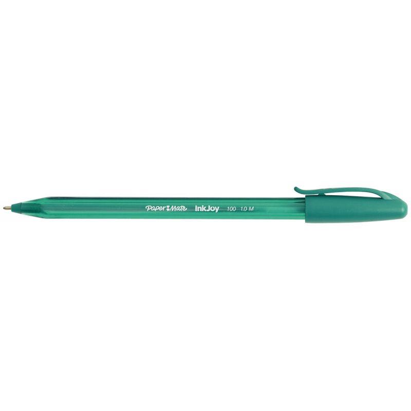 Image de  Stylo bille InkJoy100 pointe moyenne vert 