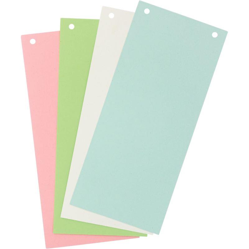 Image de  Paquet de 100 fiches intercalaires rectangulaires FOREVER 180g, coloris assortis 