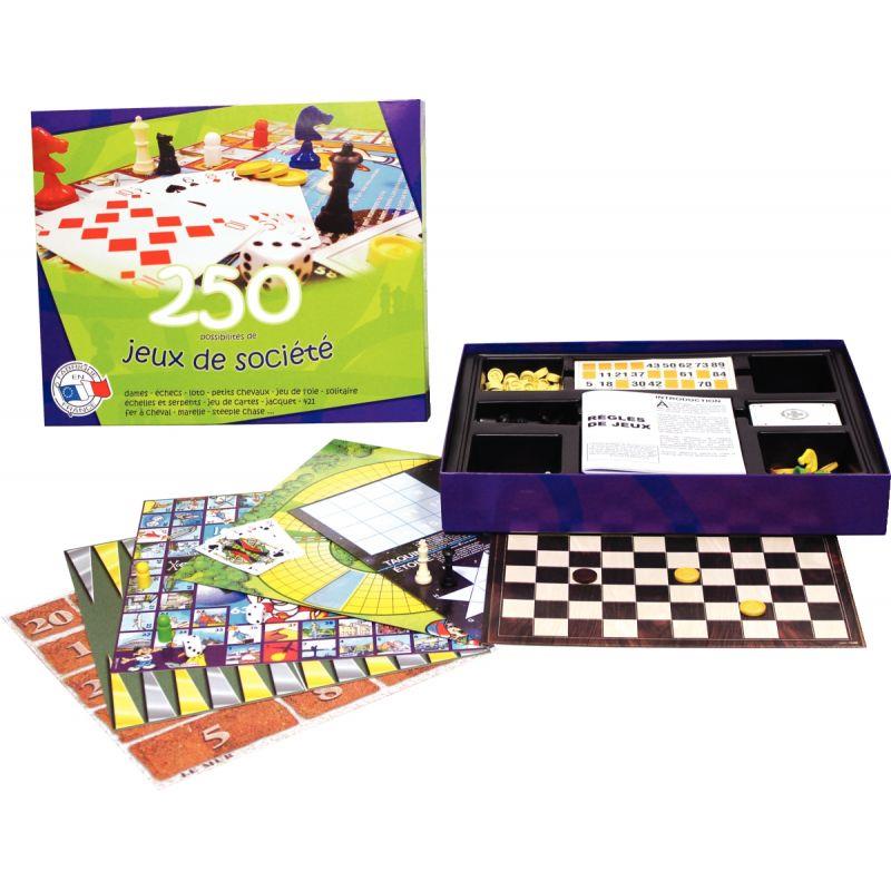 Image de  Boîte de 250 jeux de société 