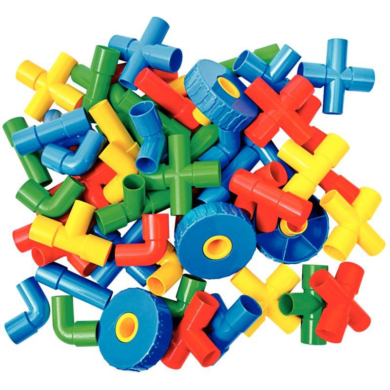Image de  Jeu de construction TUBULO 64 pièces 