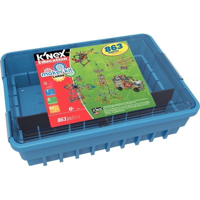 Image de  Baril collectivités K’NEX éducation 863 pièces 