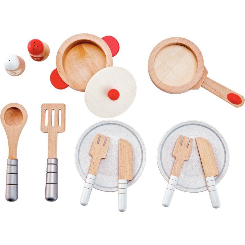 Image de  Service 2 couverts en bois 