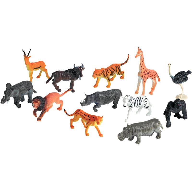 Image de  Baril de 60 petits animaux de la jungle 