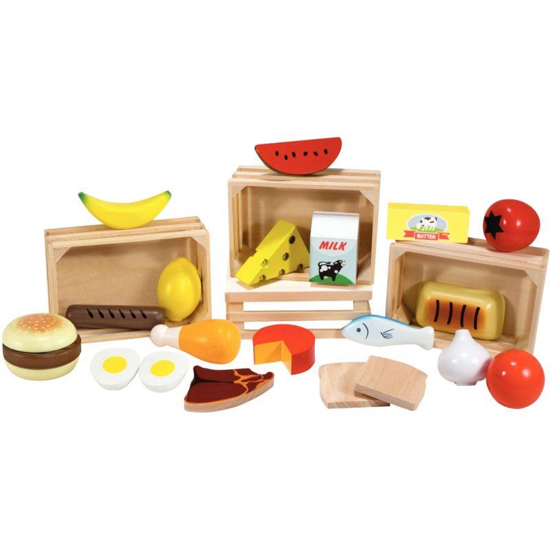 Image de  Groupes alimentaires en bois 