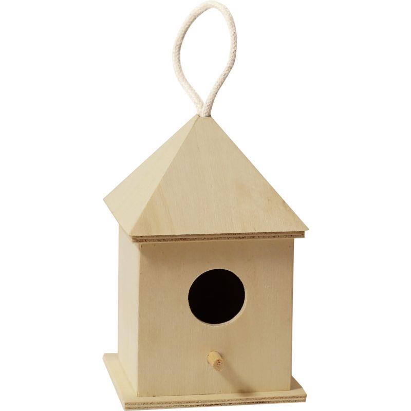 Image de  Lot de 5 nichoirs à oiseaux en bois 
