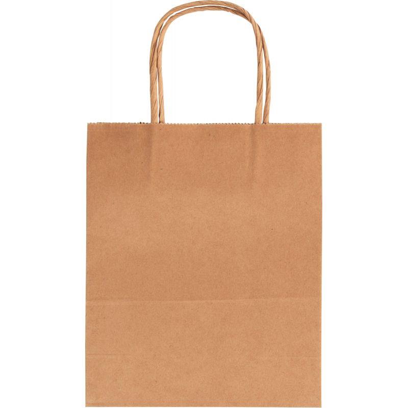 Image de  Lot de 20 sacs en kraft brun, 18x21x8 cm 