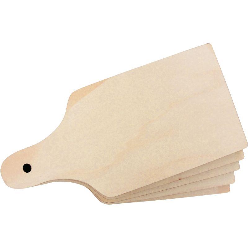 Image de  Lot de 5 planchettes rectangulaires en bois 