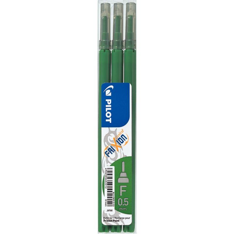 Image de  Étui de 3 recharges Frixion Point vertes 