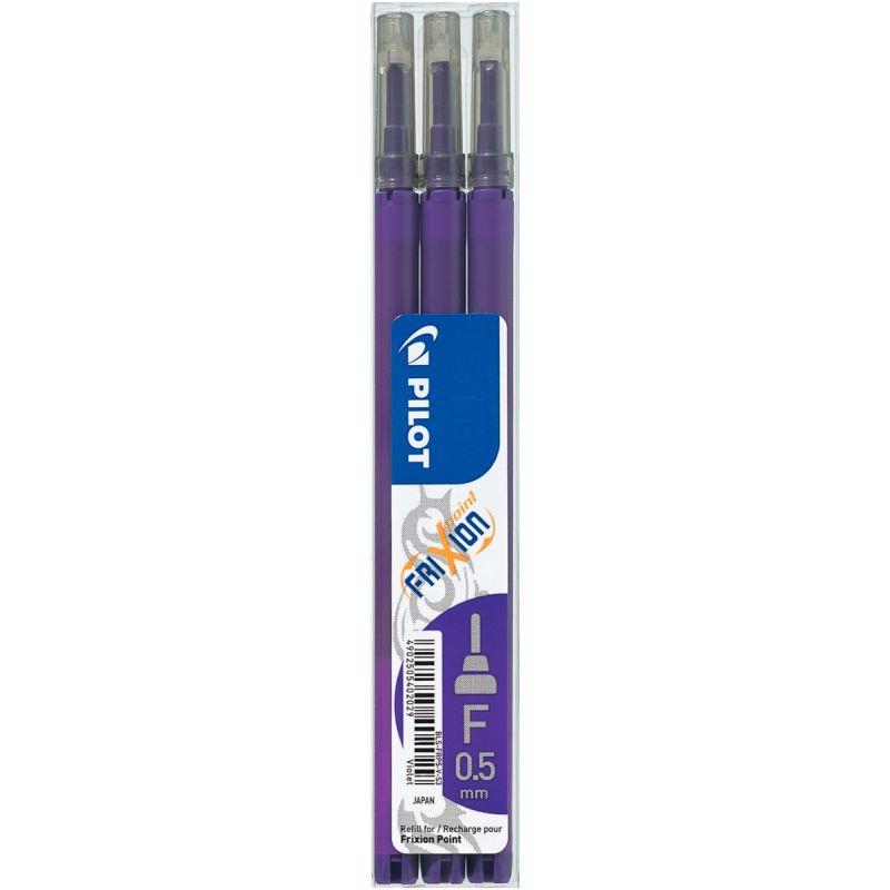 Image de  Étui de 3 recharges Frixion Point violet 