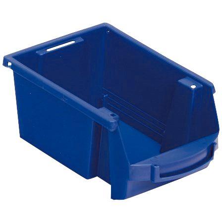 Image de  Bac à bec en polypropylène 157x070x101mm bleu 