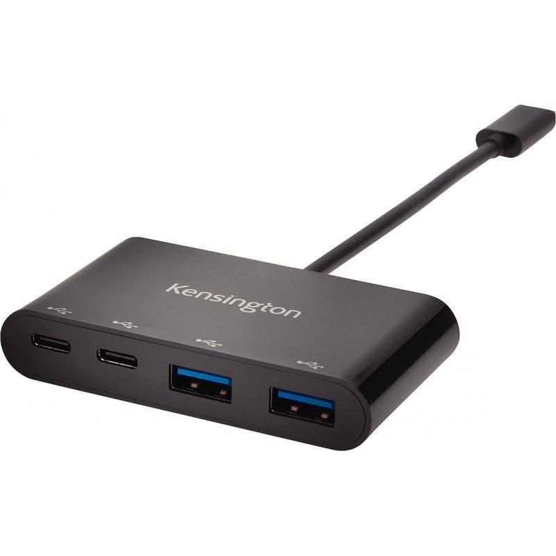 Image de  Hub 4 ports USB-A et USB-C 